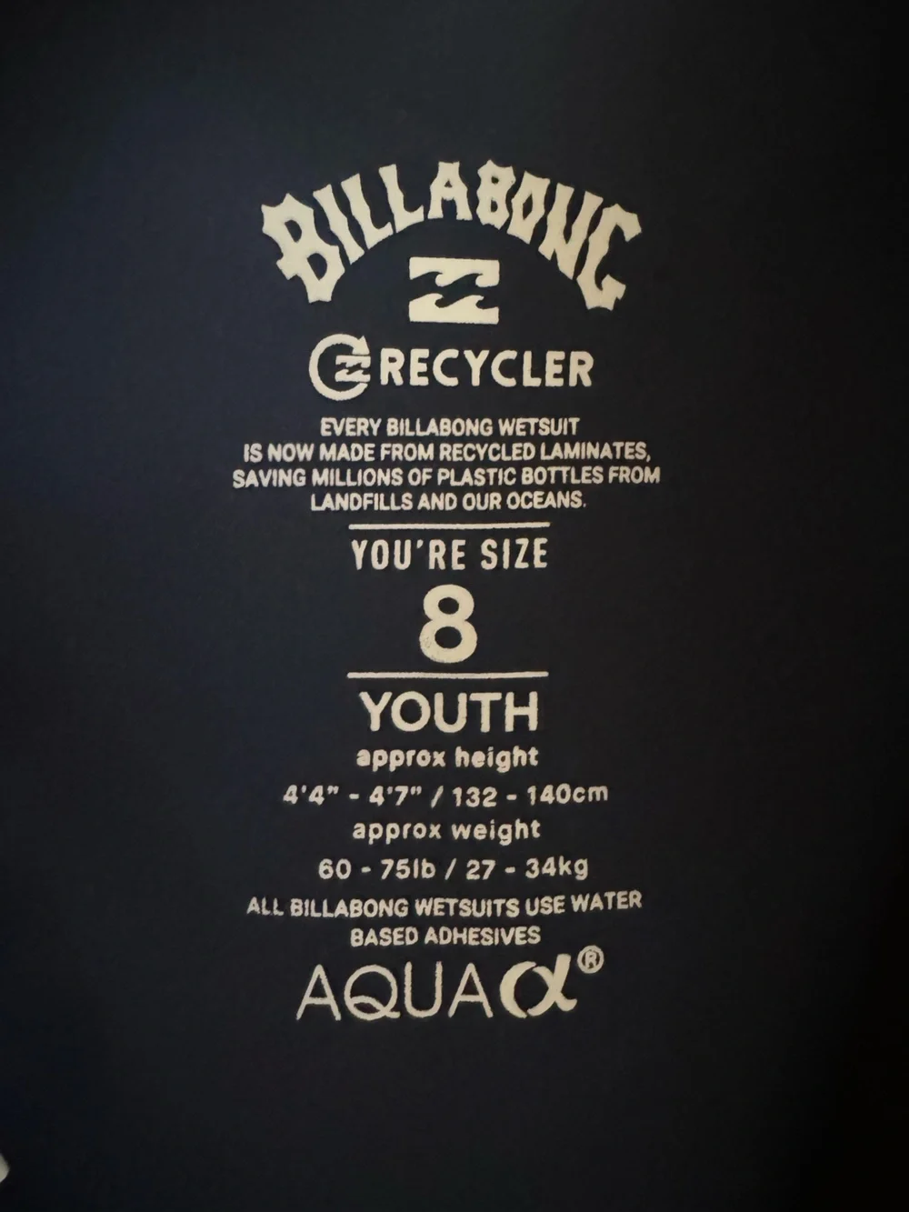 Billabong Youth Absolute Wetsuit